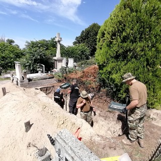 Tizenkilenc hősi halott katonát exhumáltak Gátéren