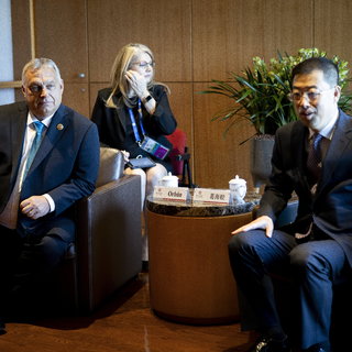 Orbán Viktor a Kínai Építési Bank elnökével tárgyalt