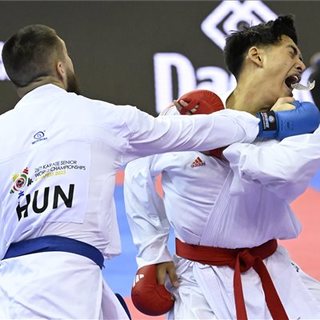 Továbbjutott a magyar férficsapat a karate-vb-n