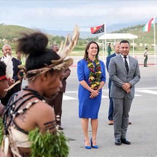 Novák Katalin: fontos a jó kapcsolat Pápua Új-Guineával