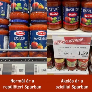 Előfordul, hogy ugyanaz az élelmiszer sokkal olcsóbb nyugaton, mint nálunk
