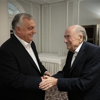 A FIFA korábbi elnökével tárgyalt Orbán Viktor