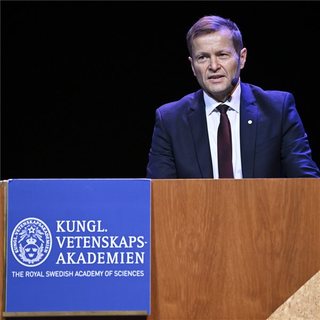 Krausz Ferenc megtartotta Nobel-előadását a Stockholmi Egyetemen