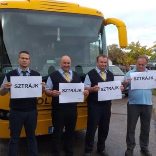 Hétfőn fog csak igazán az asztalra csapni a buszos szakszervezet