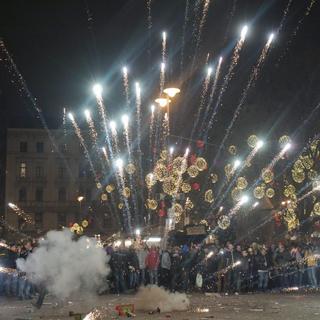 Egy hetedik emeleti lakás ablakán csapódott be tűzijáték szilveszter éjjel
