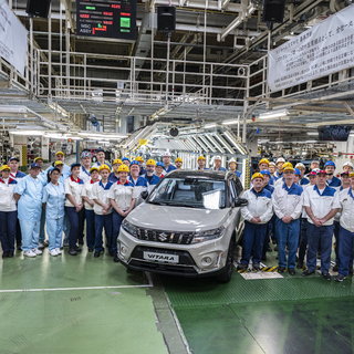 Elkészült a 4 milliomodik autó az esztergomi Suzukinál