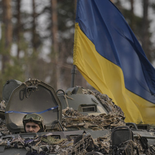 Az orosz támadás évfordulójára nyugati vezetők utaztak Kijevbe