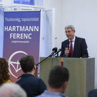 Hartmann Ferenc a közös ellenzéki polgármesterjelölt Veszprémben