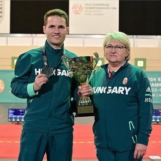 Péni István ezüstérmes és olimpiai kvótás a  légfegyveres Európa-bajnokságon