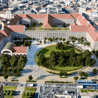 Megkezdődött a budapesti Városháza park bővítése