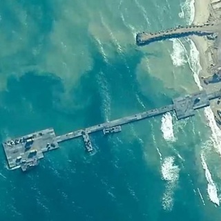 Veszélyes vállalkozás: az amerikai hadsereg gázai mólója megkezdte működését