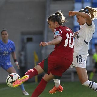 Idén először nyert a magyar válogatott a női labdarúgó Eb-selejtezőn