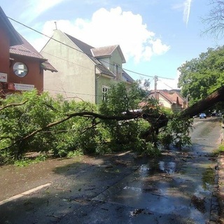 Viharkárok voltak Budapest északi részén
