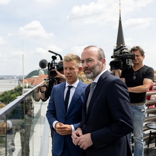 Egy európai barátság kezdetét reméli Manfred Weber látogatásától Magyar Péter