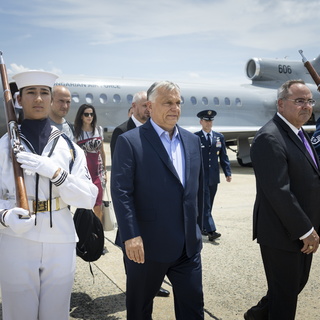 Orbán Viktor Washingtonba érkezett