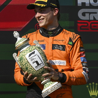 Magyar Nagydíj - Piastri karrierje első sikerét aratta a Hungaroringen