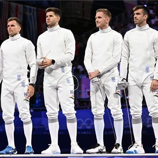 Aranyérmes magyar csapat férfi párbajtőrben!