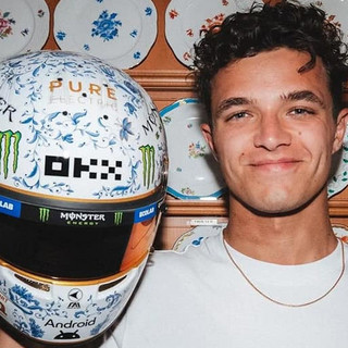 Lando Norris, a Forma1 pilótája segíti a Magyar Vakok és Gyengénlátók Országos Szövetségét