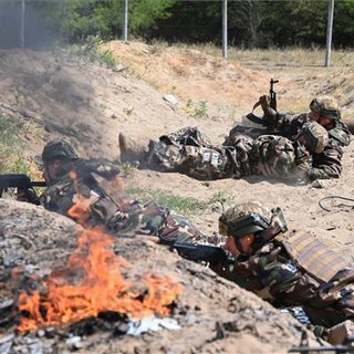 Ócsán zajlik a területvédelmi tartalékosok vegyvédelmi kiképzése