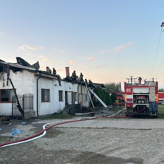Leégett a magyar ház a csángóföldi Trunk településen
