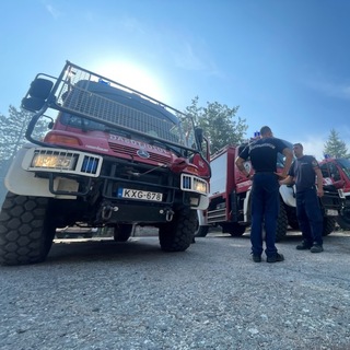 Hazatértek a magyar tűzoltók Észak-Macedóniából