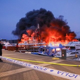 Három ukrán gyújthatott fel hajókat Horvátországban