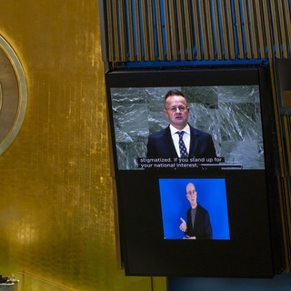 Szijjártó az ENSZ-közgyűlésben: a kérdés az, hogy mi a leggyorsabb út a békéhez