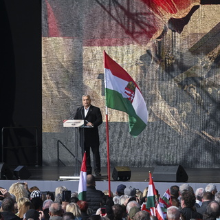 Orbánból a félelem beszélt a nemzeti ünnepen