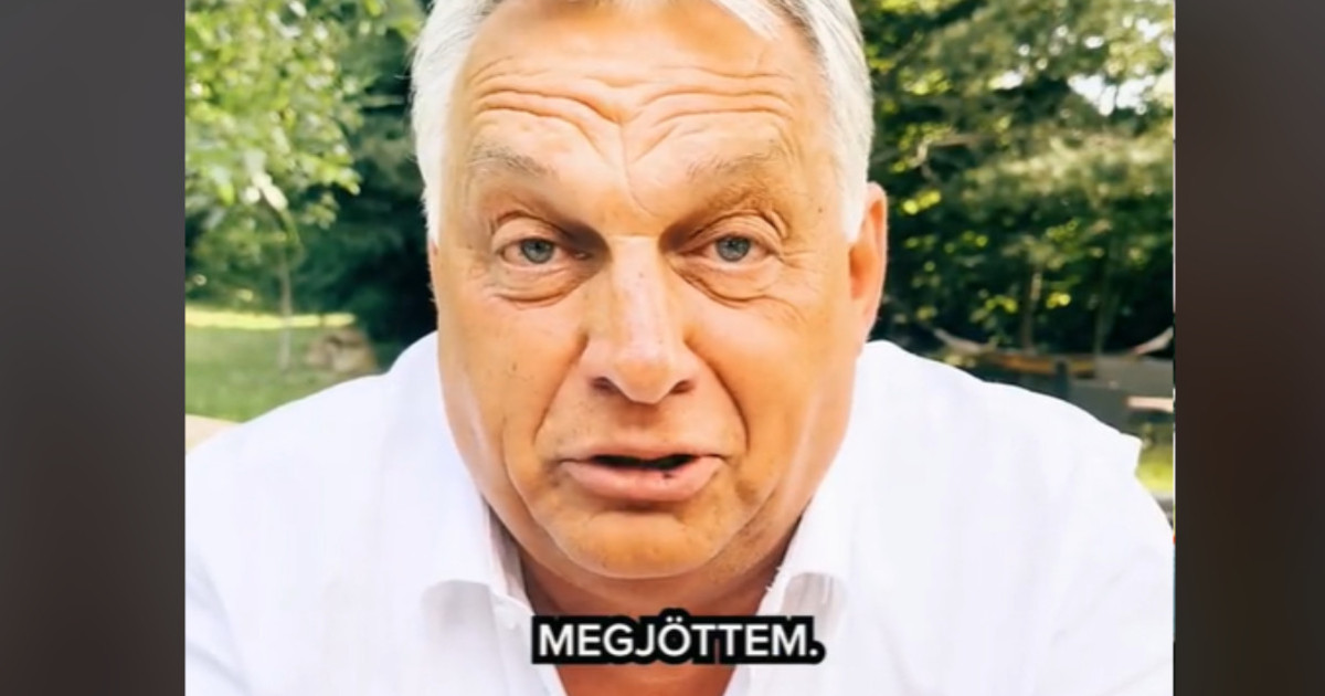 Orbán a TikTok-on katonatörténetekkel traktálja a fiatalokat