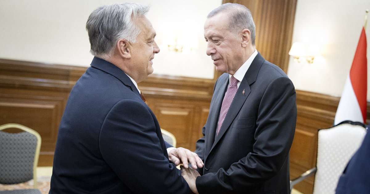 Orbán Viktor Erdogan török elnökkel tárgyalt
