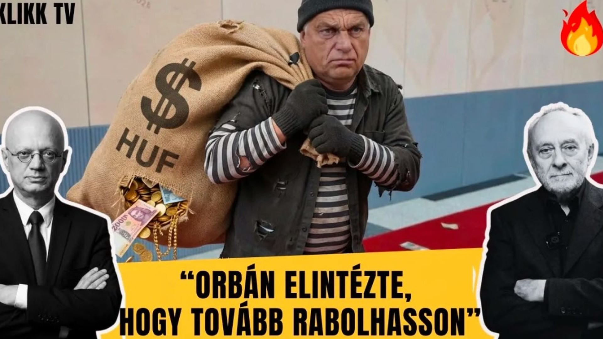 "Orbán elintézte, hogy tovább rabolhasson"